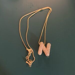 “N” necklace